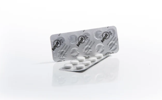 WellO2 Menthol Tabletten